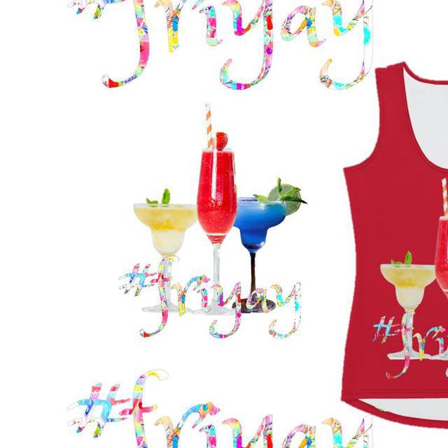 #friyay tank tops activewear chillwear streetwear from Wickedyo